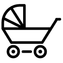 stroller line Icon