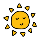 sun Doodle Icons