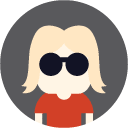 sunglasses woman flat Icon