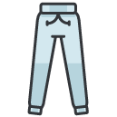 sweatpants Filled Outline Icon