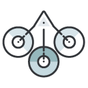 symbol scruncher Filled Outline Icon