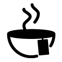 tea glyph Icon