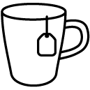 tea line Icon