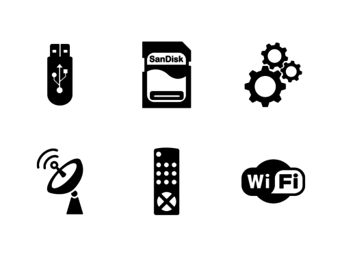 technology-glyph-icons