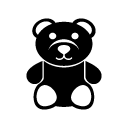 teddybear glyph Icon