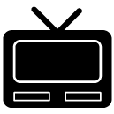 television glyph Icon
