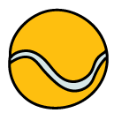 tennisball Doodle Icon