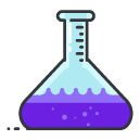 test tube Filled Outline Icon