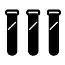 test tubes glyph Icon