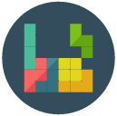 tetris Flat Round Icon