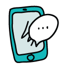 text Doodle Icon