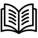 text notebook line Icon