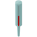thermometer Isometric Icon
