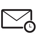 time email line Icon