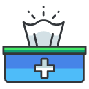 tissue box Filled Outline Icon