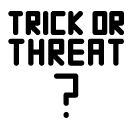 trick or treat line Icon