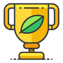 trophy Filled Outline Icon