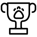 trophy line Icon