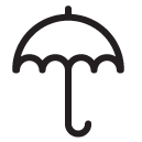 umbrella line Icon