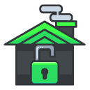 unlocked Filled Outline Icon