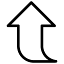 up 15 line Icon