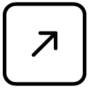 up right line Icon