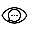 view chat line Icon