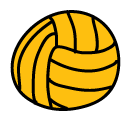 volleyball Doodle Icon
