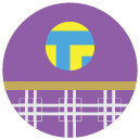 volleyball flat Icon
