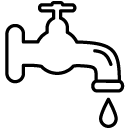 water tab line Icon