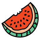 watermelon Doodle Icons