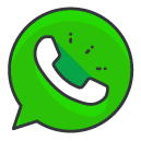 whatsapp Filled Outline Icon