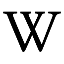 wikipedia glyph Icon