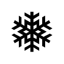 winter glyph Icon