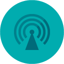 wireless connection flat Icon