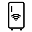 wireless fridge line Icon