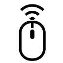 wireless mouse four line Icon