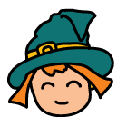 witch Doodle Icon