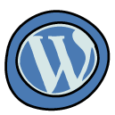 wordpress Doodle Icon