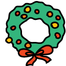 wreath Doodle Icon