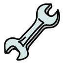 wrench Doodle Icon
