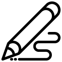 write pencil line Icon