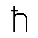 Ħ line Icon