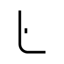 Ŀ line Icon
