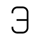 3 glyph Icon