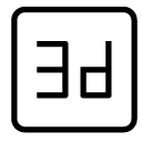 3d line Icon