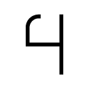 4 glyph Icon