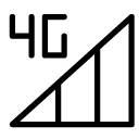 4G line Icon