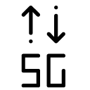 5G connection line Icon