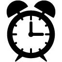 Alarm Clock solid icon